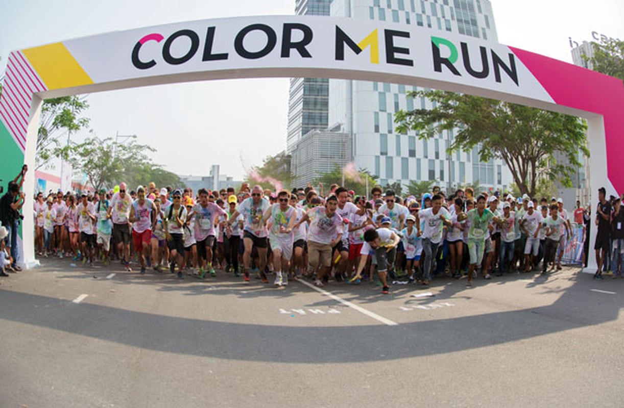 Color Me Run 2015 co gi hap dan gioi tre Da Thanh?